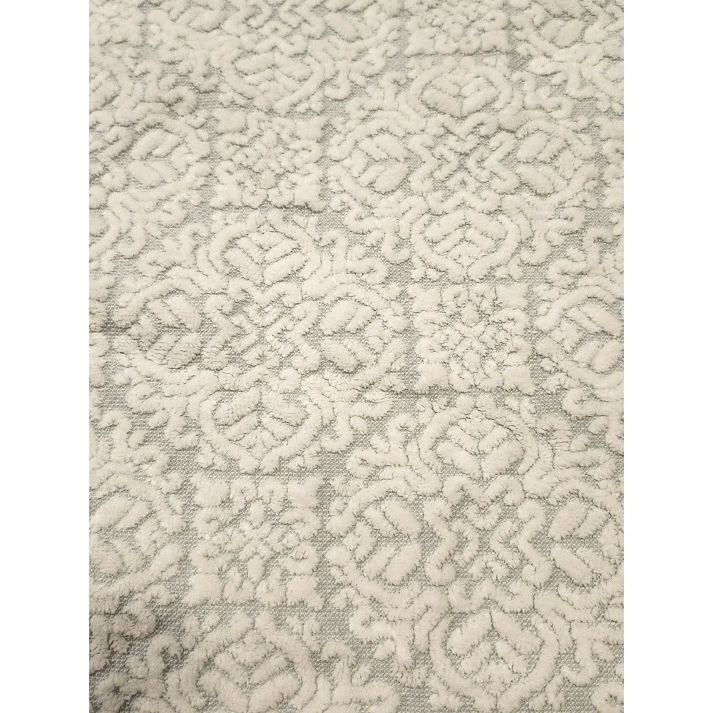 Bianca Sculpted Hand Towel Fringed (1) Made In Portugal 100% Cotton‎